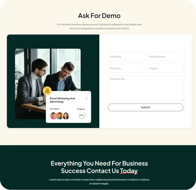 Ask For Demo